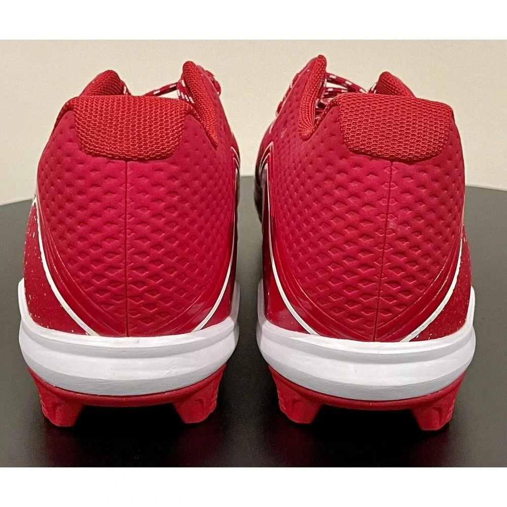 Adidas Icon V Mid Baseball Cleats Men's Size 16 Red‎ & White G28287